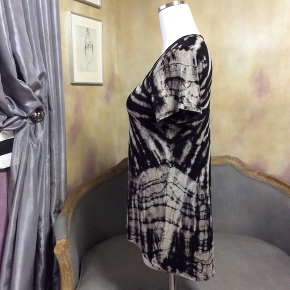 Luxury tie dye longline tee, size S, like new! - Picture 5 of 7